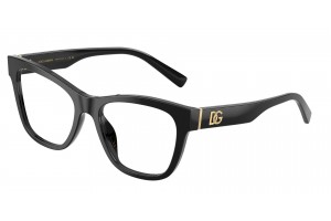 DOLCE & GABBANA DG3430 501 női fekete szemüvegkeret