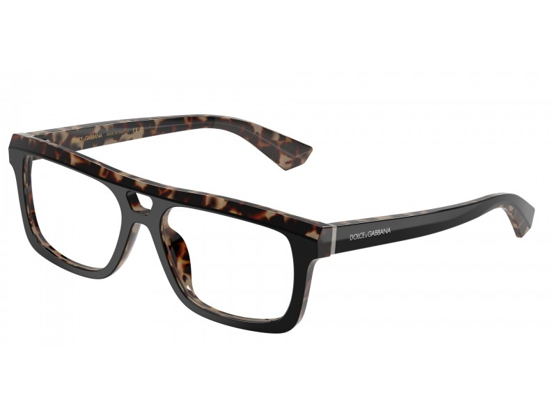 DOLCE & GABBANA DG3431 3417 fekete-piros szemüveg