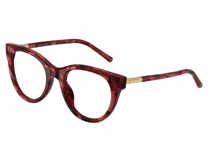 DOLCE & GABBANA DG3433 3463 Pearl Havana Red szemüveg