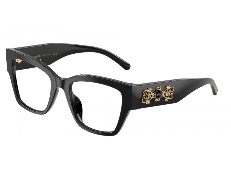 Dolce & Gabbana DG3435B 501 fekete női szemüveg