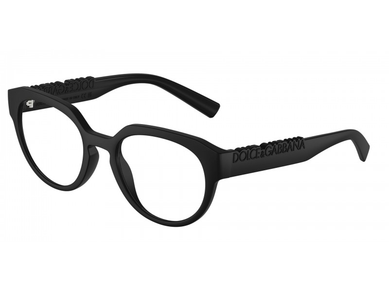 DOLCE & GABBANA DG5113 2525 matt fekete szemüveg