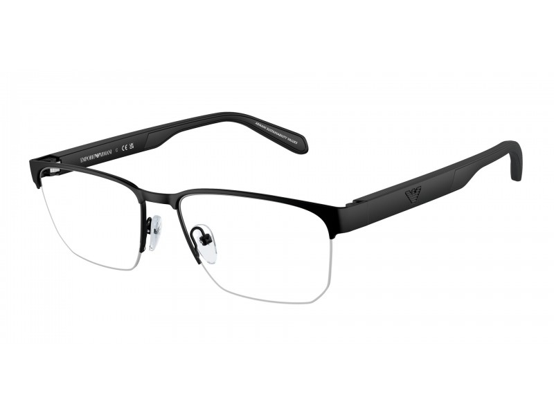 Emporio Armani EA1162 3001 matt fekete szemüveg