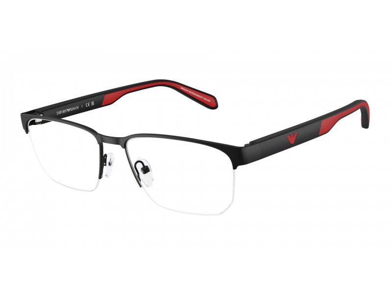 EMPORIO ARMANI EA1162 3085 Matte Black - férfi szemüveg
