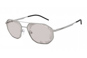 EMPORIO ARMANI EA2147 30157F Matte Silver Smoke Mirror Black napszemüveg