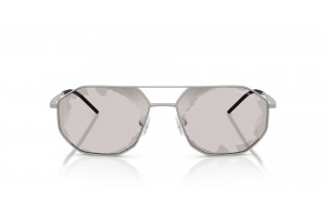 Emporio Armani EA2147 napszemüveg - matt ezüst, fekete tükrös