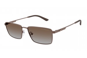 Emporio Armani EA2169 napszemüveg - matt bronz, szürke-barna