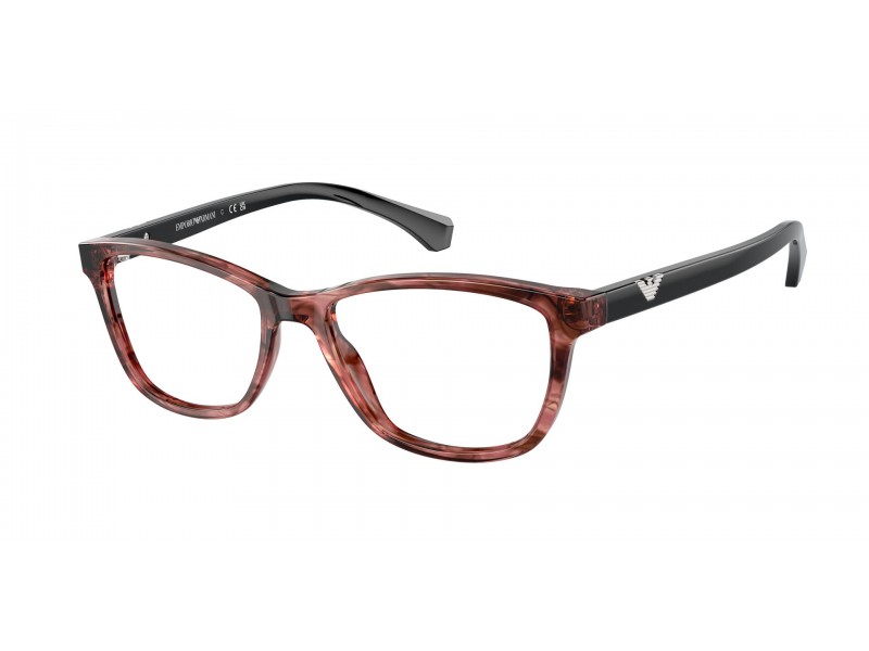 EMPORIO ARMANI EA3099 5553 rózsaszín csíkozott keret