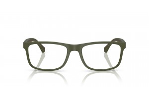 EMPORIO ARMANI EA3147 6184 matt zöld szemüveg demo lencsével