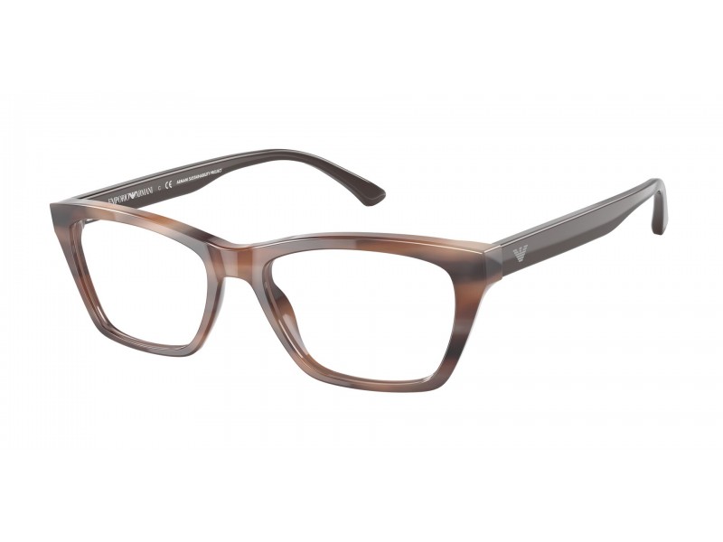 Emporio Armani EA3186 5903 barna csíkos szemüveg