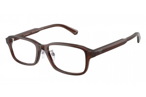 EMPORIO ARMANI EA3215D 5307 Shiny Transparent Brown Demo Lens szemüveg