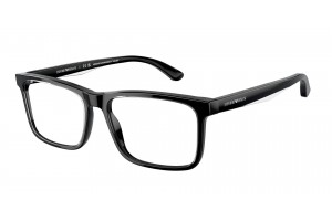 EMPORIO ARMANI EA3227 6051 Shiny Black/Top Crystal Demo Lens szemüveg
