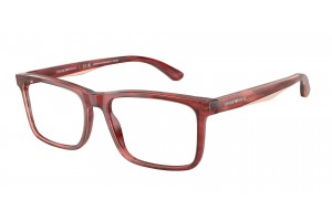 EMPORIO ARMANI EA3227 6053 Shiny Bordeaux/Top Smoke Demo Lens szemüveg