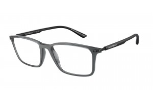 EMPORIO ARMANI EA3237 6106 Shiny Transparent Black Demo Lens szemüveg