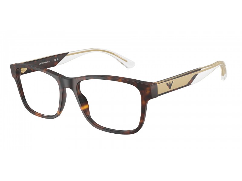 EMPORIO ARMANI EA3239 5002 Matte Havana - demo lencse