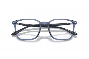 Emporio Armani EA3242U 6108 Shiny Transparent Blue keret