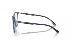 Emporio Armani EA3242U 6108 Shiny Transparent Blue keret