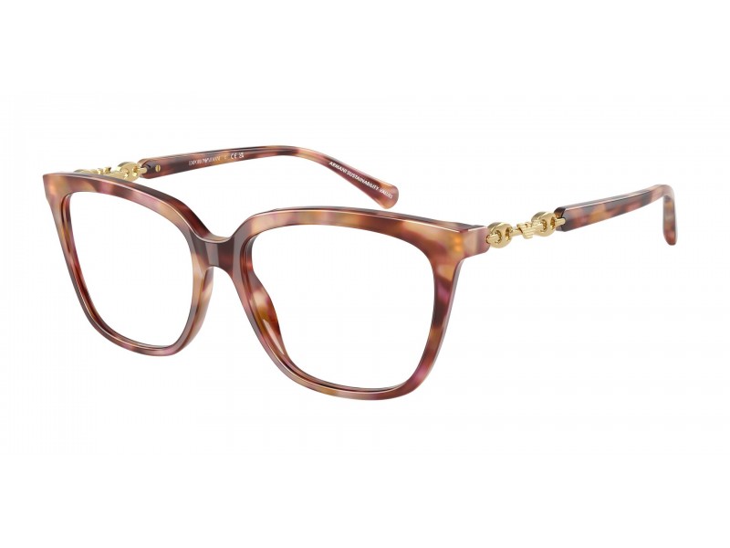 EMPORIO ARMANI EA3248 6196 Shiny Havana Red