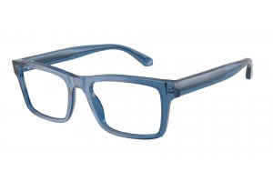 EMPORIO ARMANI EA3254 6247 Shiny Transparent Blue Demo Lens szemüveg