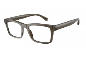 EMPORIO ARMANI EA3254 6249 Shiny Transparent Grey Demo Lens szemüveg