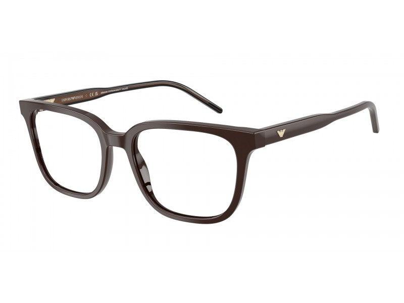 EMPORIO ARMANI EA3258 6255 Shiny Brown szemüvegkeret