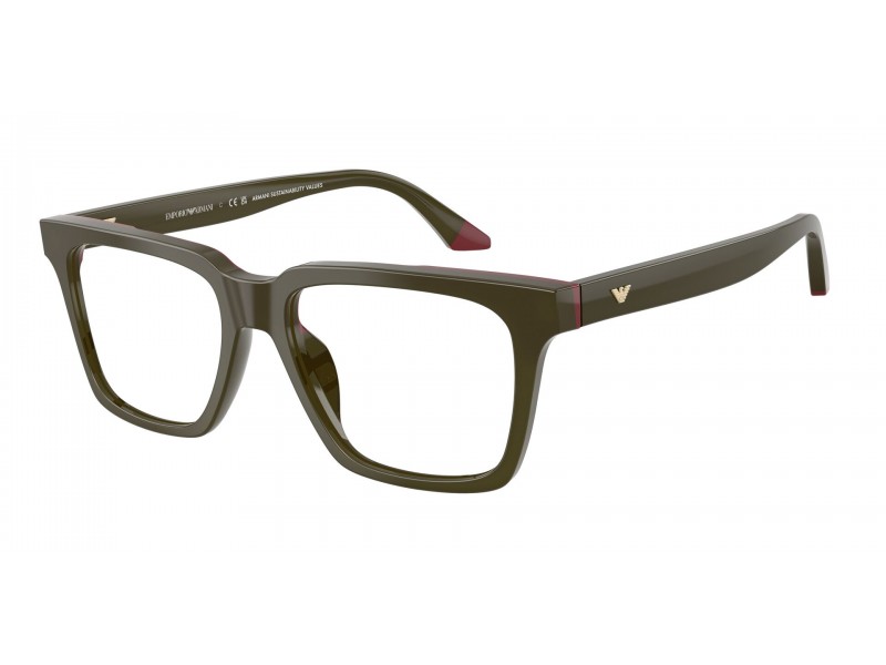 Emporio Armani EA3272U Opaline Green/Bordeaux szemüvegkeret