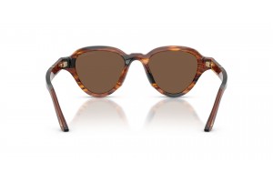 Emporio Armani EA4264U 633973 csíkos sötétbarna napszemüveg