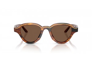 Emporio Armani EA4264U 633973 csíkos sötétbarna napszemüveg