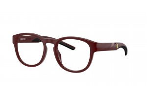 Scuderia Ferrari FZ8021U 530 Matt Red Bordeaux Demo Lens szemüveg