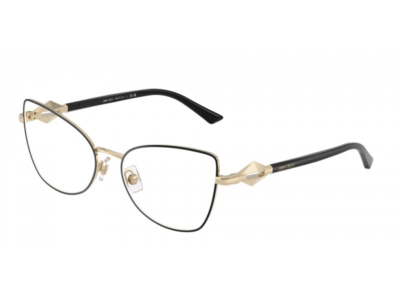 JIMMY CHOO JC2012 3010 Pale Gold/Black női szemüvegkeret