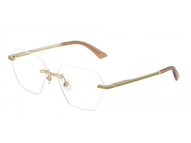 JIMMY CHOO JC2016J 3006 Pale Gold női szemüvegkeret