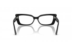 JIMMY CHOO JC3018B fekete kristály szemüvegkeret