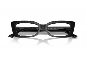 JIMMY CHOO JC3018B fekete kristály szemüvegkeret