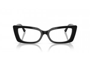 JIMMY CHOO JC3018B fekete kristály szemüvegkeret