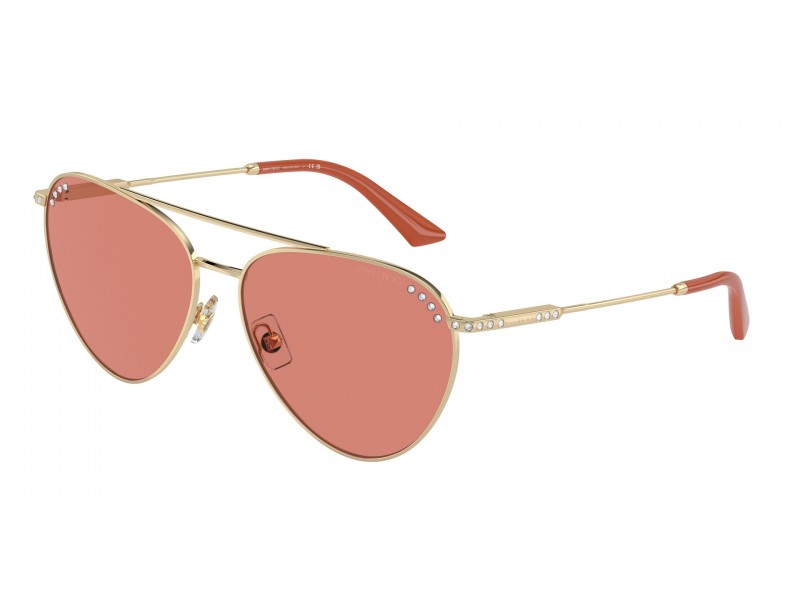 JIMMY CHOO JC4002B Pale Gold Pink napszemüveg