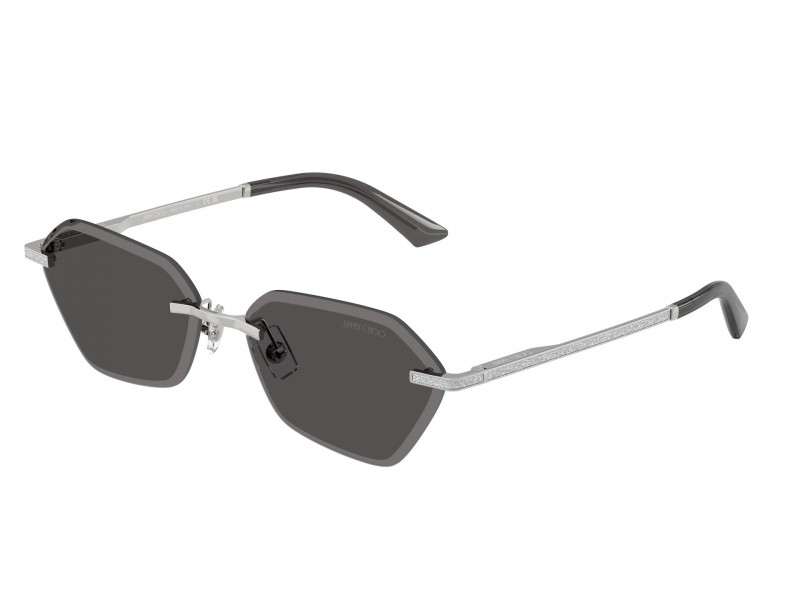 JIMMY CHOO JC4022J Silver Dark Grey női napszemüveg