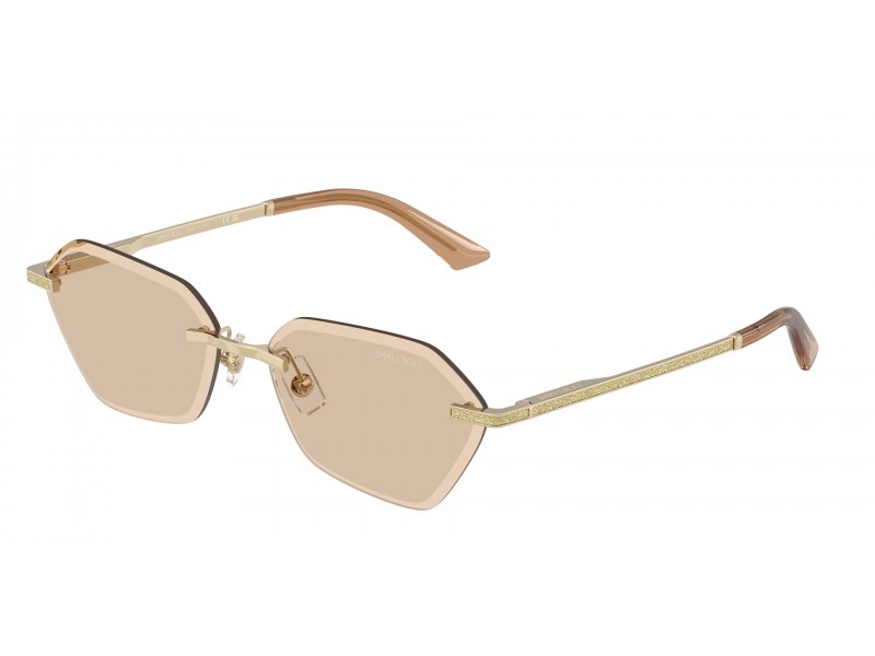 JIMMY CHOO JC4022J 300693 - Pale Gold Light Brown