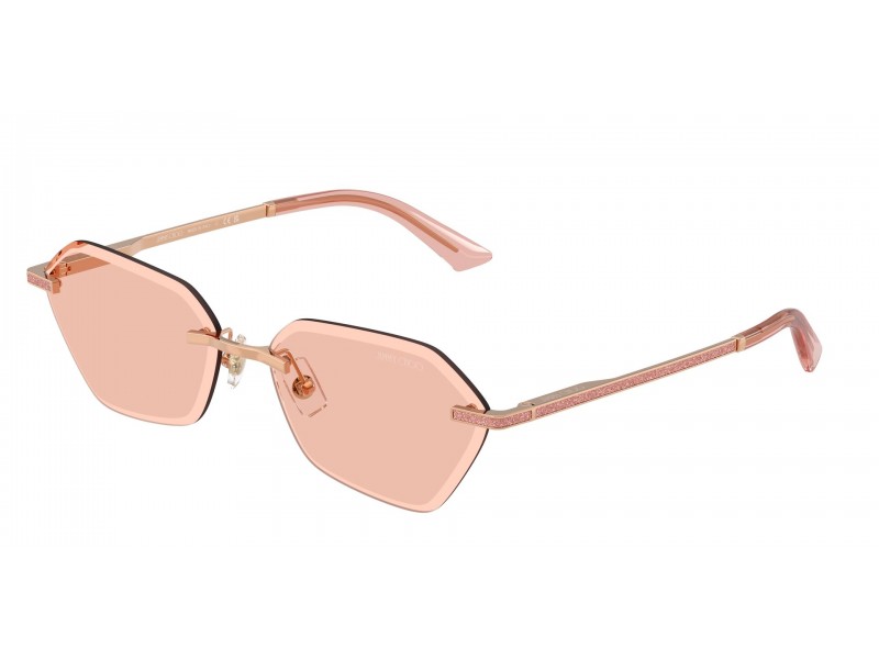 Jimmy Choo JC4022J Rose Gold Dark Pink napszemüveg