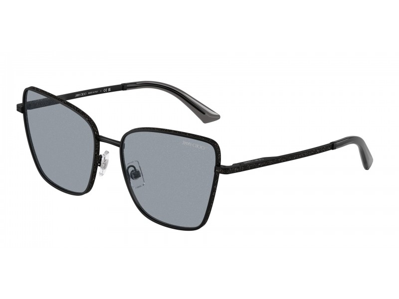 JIMMY CHOO JC4023J 30014R matt fekete - sötétszürke glitter