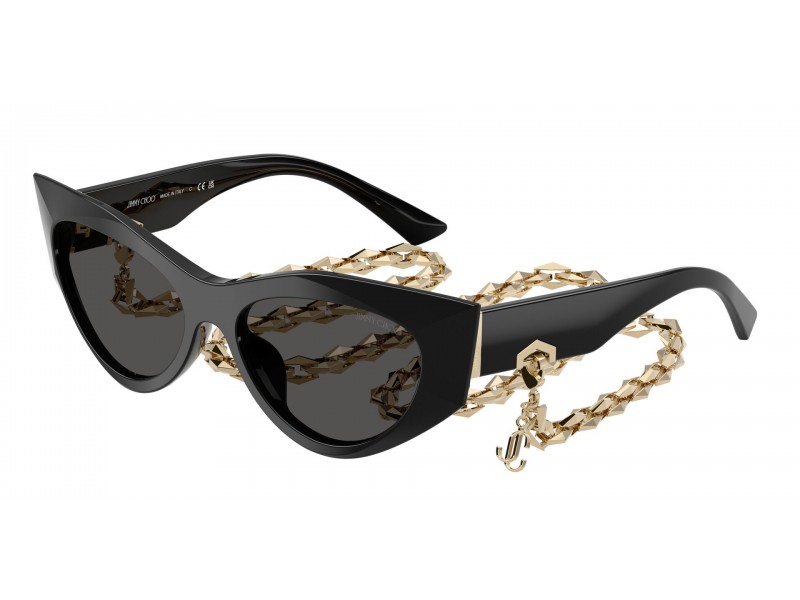 Jimmy Choo JC5045U fekete-szürke női napszemüveg