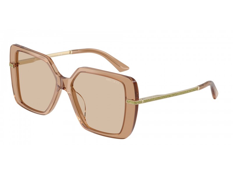 JIMMY CHOO JC5048JU Transparent Tan női napszemüveg