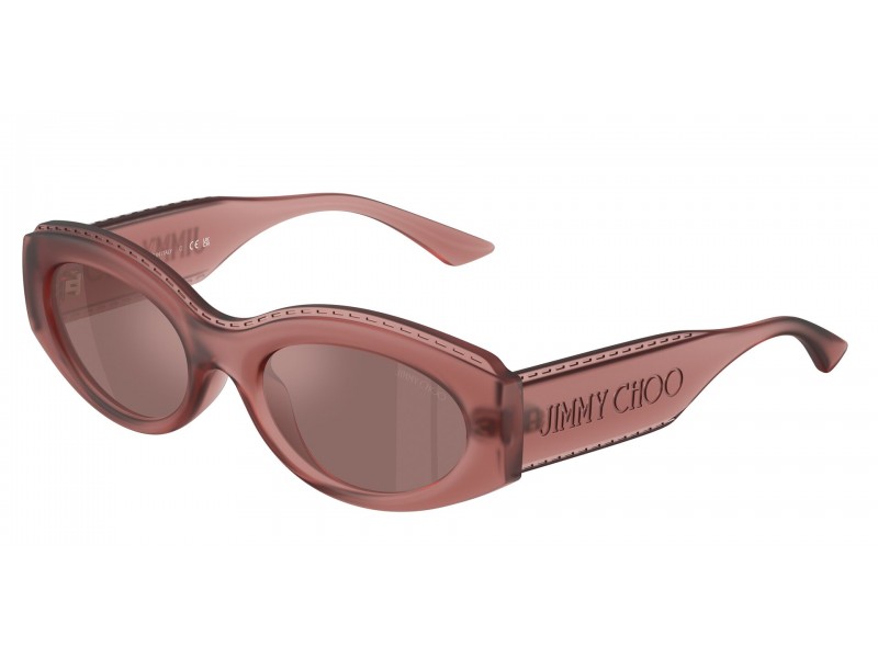 JIMMY CHOO JC6002U matt rózsaszín-barna napszemüveg
