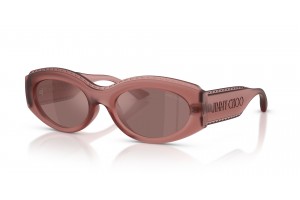 JIMMY CHOO JC6002U matt rózsaszín-barna napszemüveg