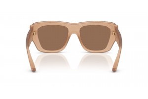 JIMMY CHOO JC6003U Transparent Tan Dark Brown napszemüveg