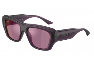 JIMMY CHOO JC6003U Prune Violet Mirror Pink napszemüveg
