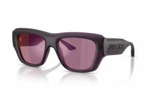 JIMMY CHOO JC6003U Prune Violet Mirror Pink napszemüveg