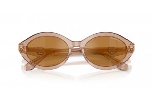 Michael Kors MK2257U CARLAZZO Transparent Tan Gold