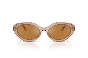 Michael Kors MK2257U CARLAZZO Transparent Tan Gold