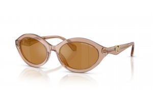 Michael Kors MK2257U CARLAZZO Transparent Tan Gold