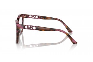 MICHAEL KORS MK4119U NASSAU Plum Graphic Tortoise