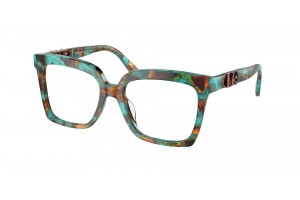 Michael Kors MK4119U NASSAU Teal Graphic Tortoise szemüveg